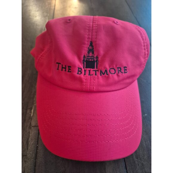 The Biltmore Red Baseball Hat By Imperial OSFA - Picture 1 of 4